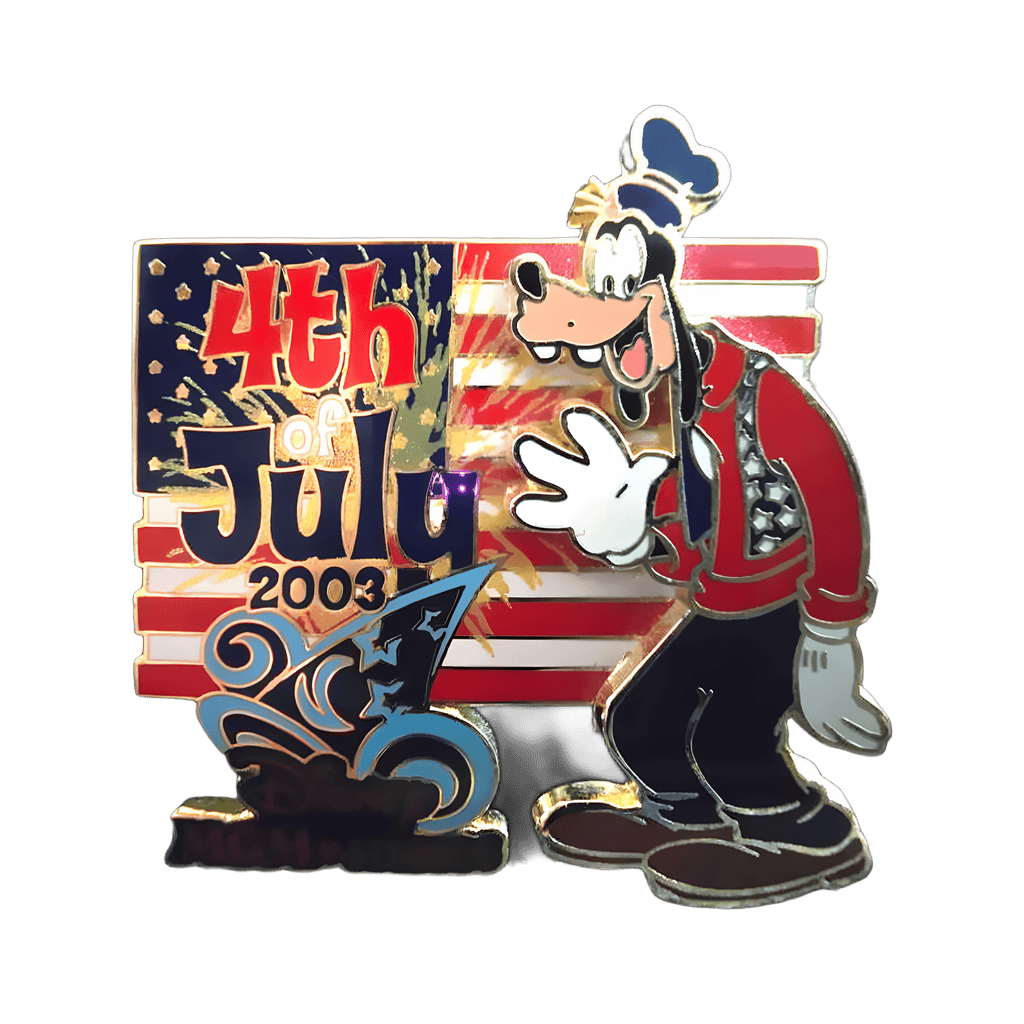 Goofy MGM studios 4th of July 2003 Disney pin