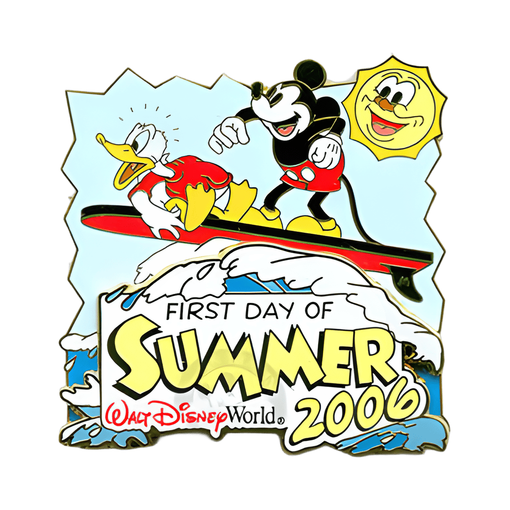 2006 - First Day of Summer - Mickey and Donald Disney pin