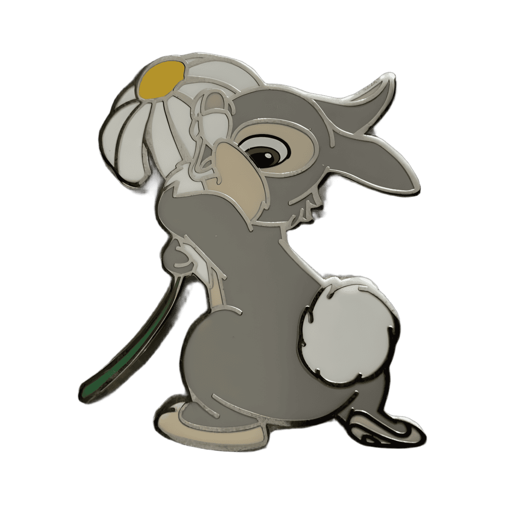 Thumper Holding Daisy Disney pin