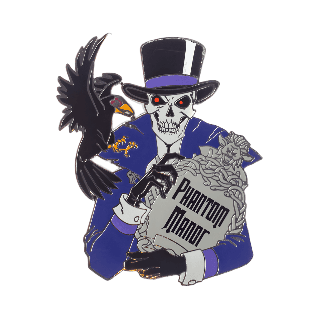 The Phantom and Raven with Plaque Disney pin