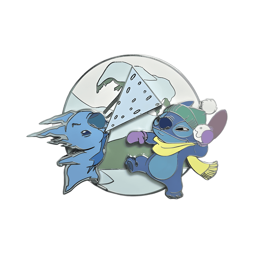 Stitch and Slushy (523) Disney pin