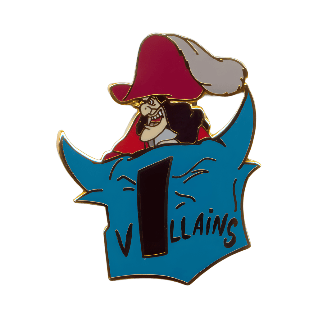 Captain Hook - I Disney pin