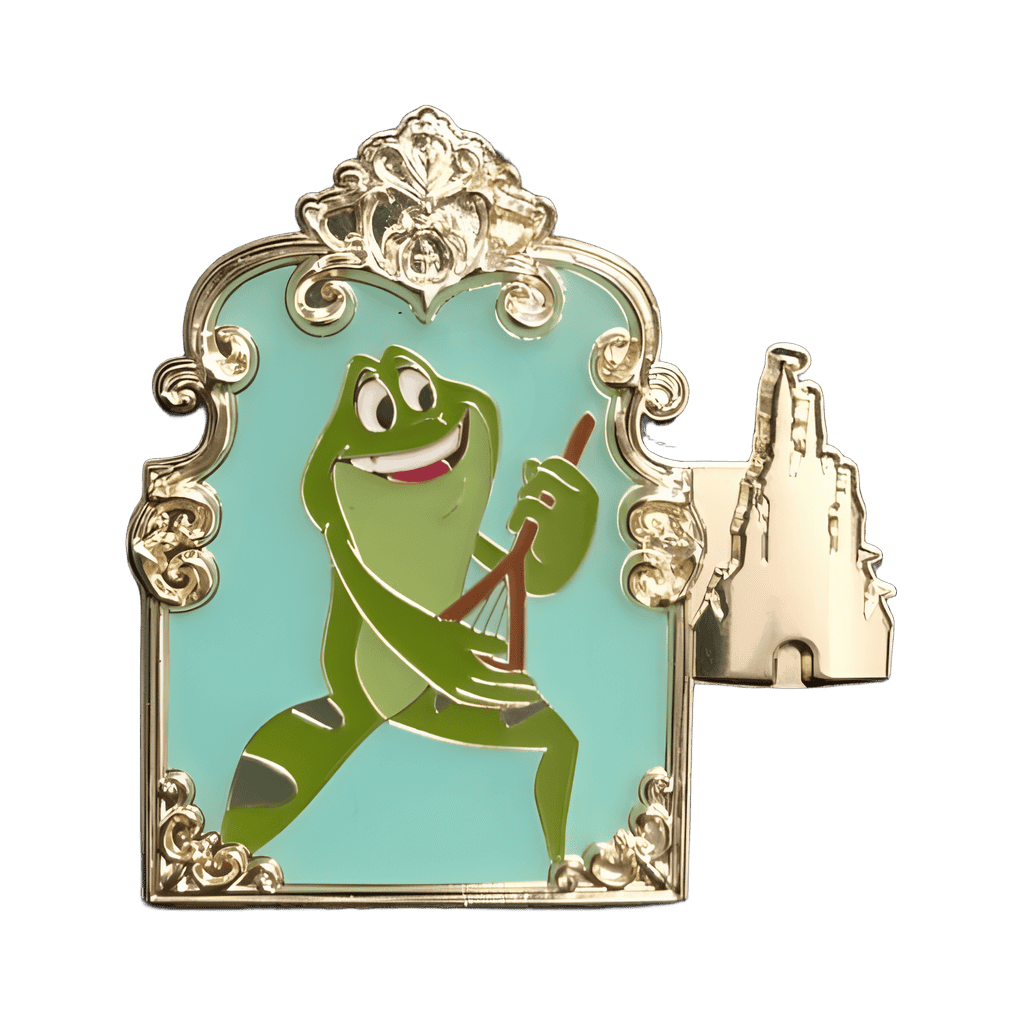 Naveen as a Frog Disney pin