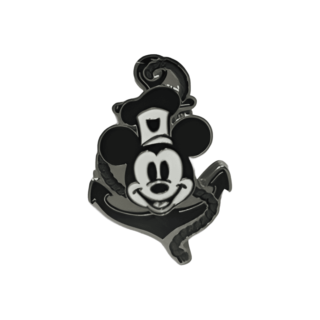 Steamboat Willie Anchor Disney pin