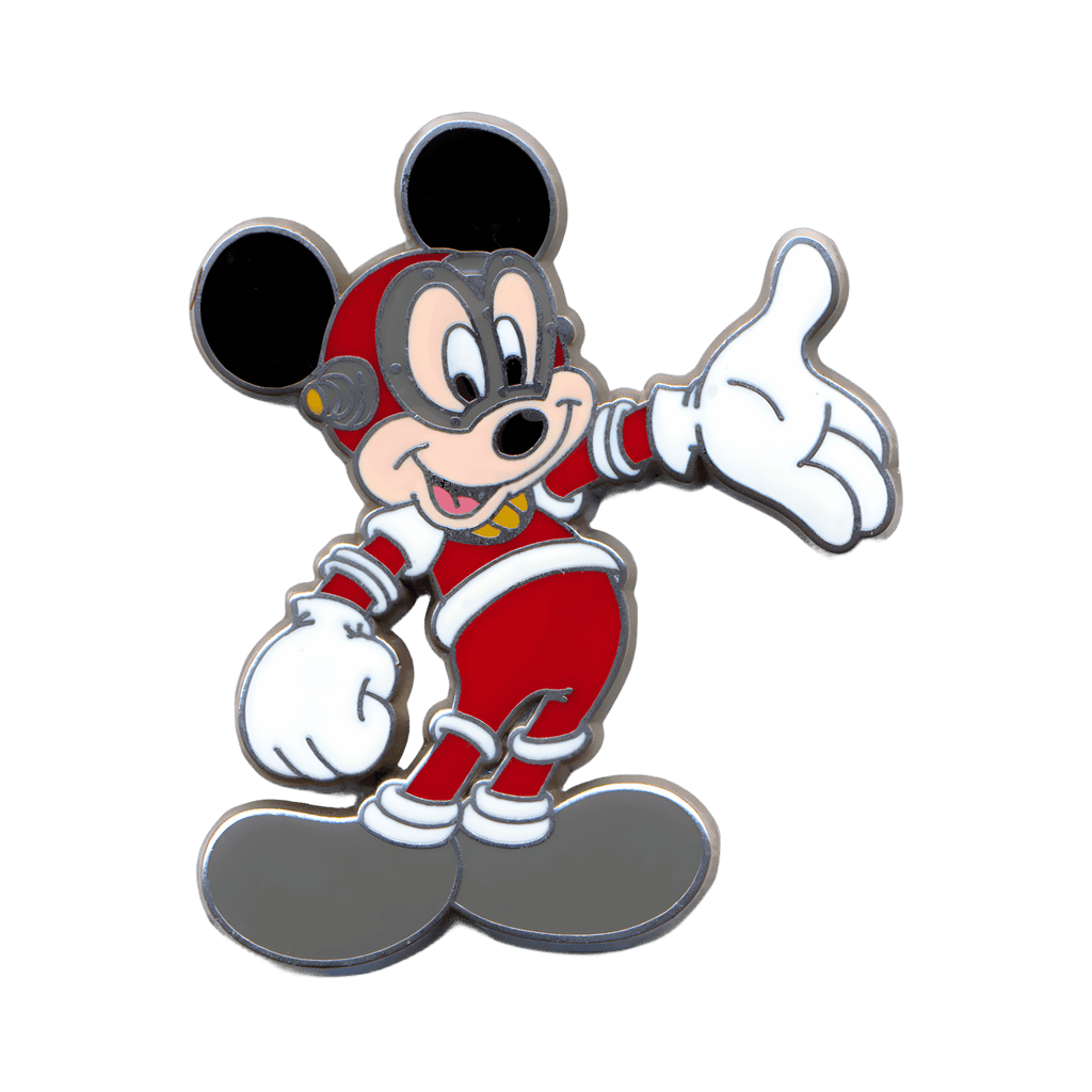 Mickey Mouse in a Red Spacesuit Disney pin