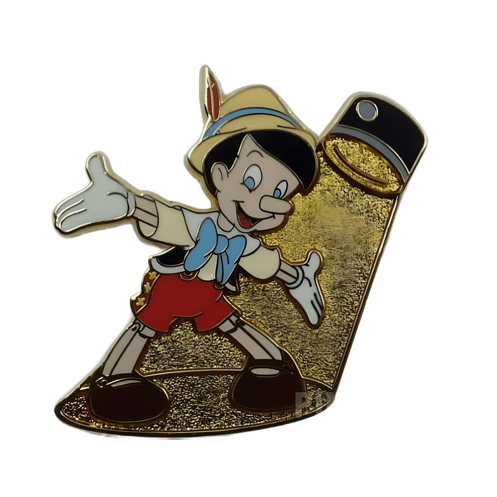 Pinocchio spotlight Disney pin