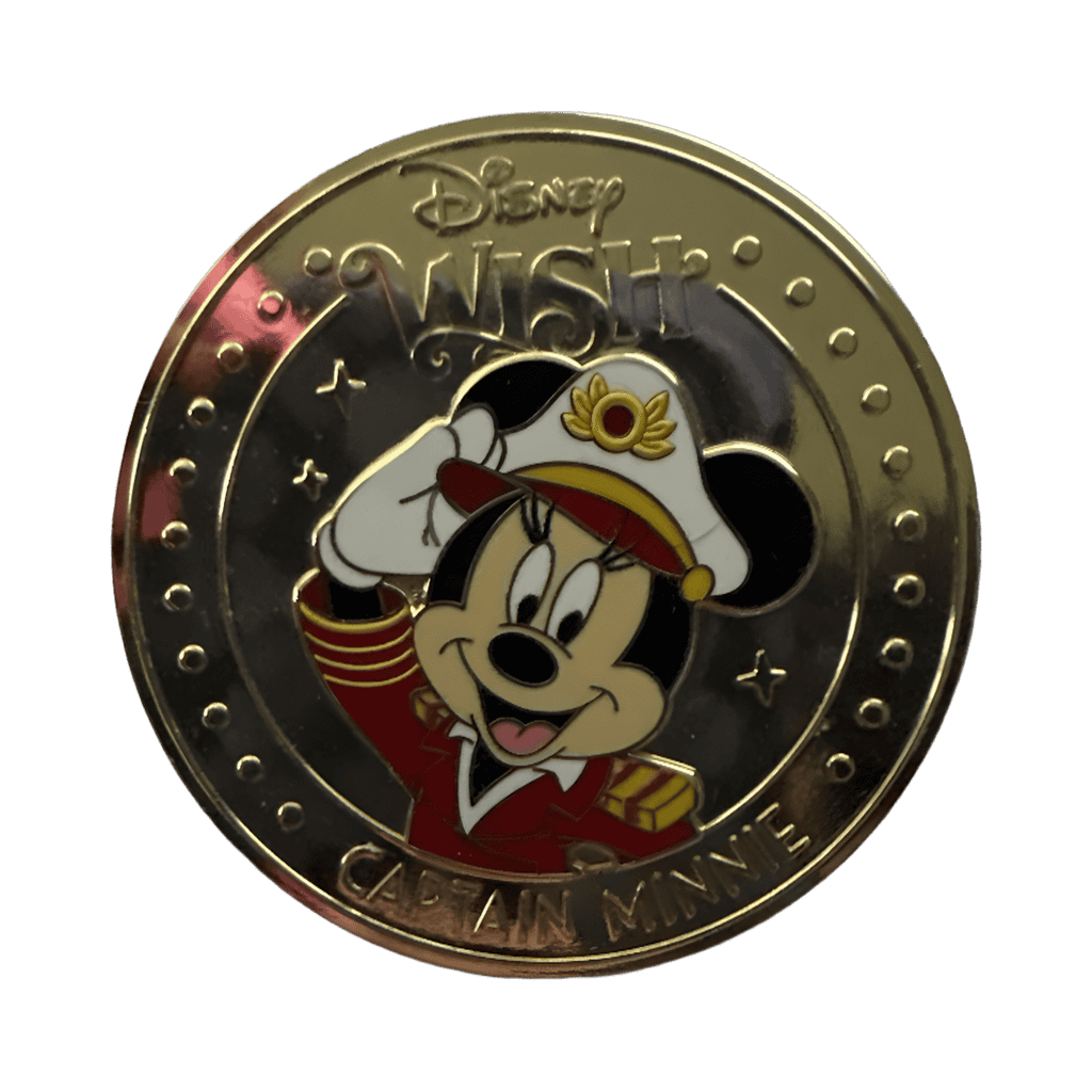 Captain Minnie Disney Wish Disney pin