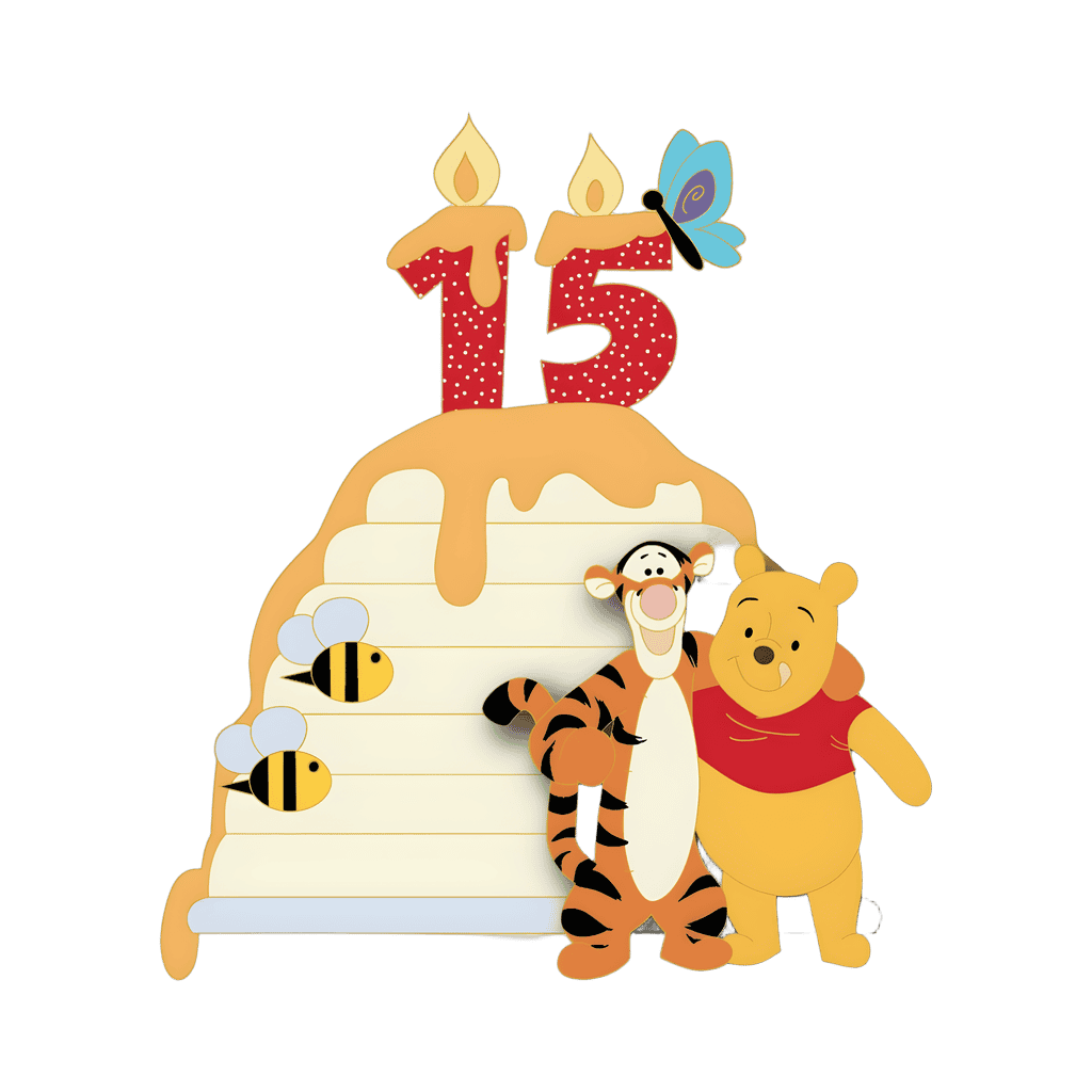 Winnie the Pooh and Tigger Disney pin