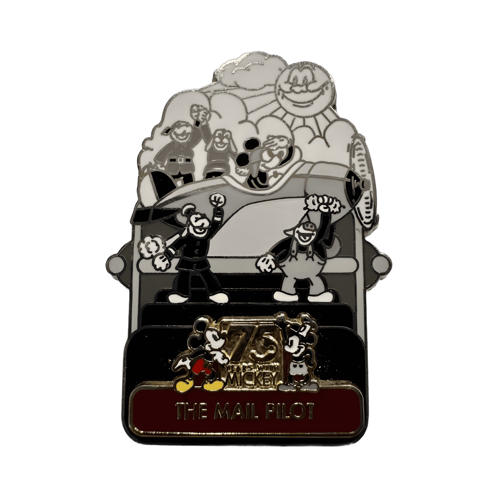 The Mail Pilot Disney pin