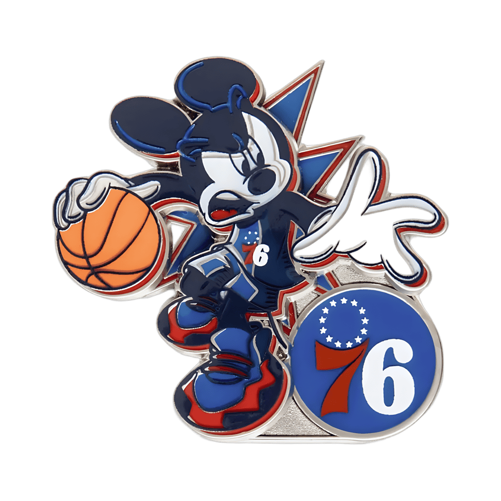 Philadelphia 76ers Disney pin