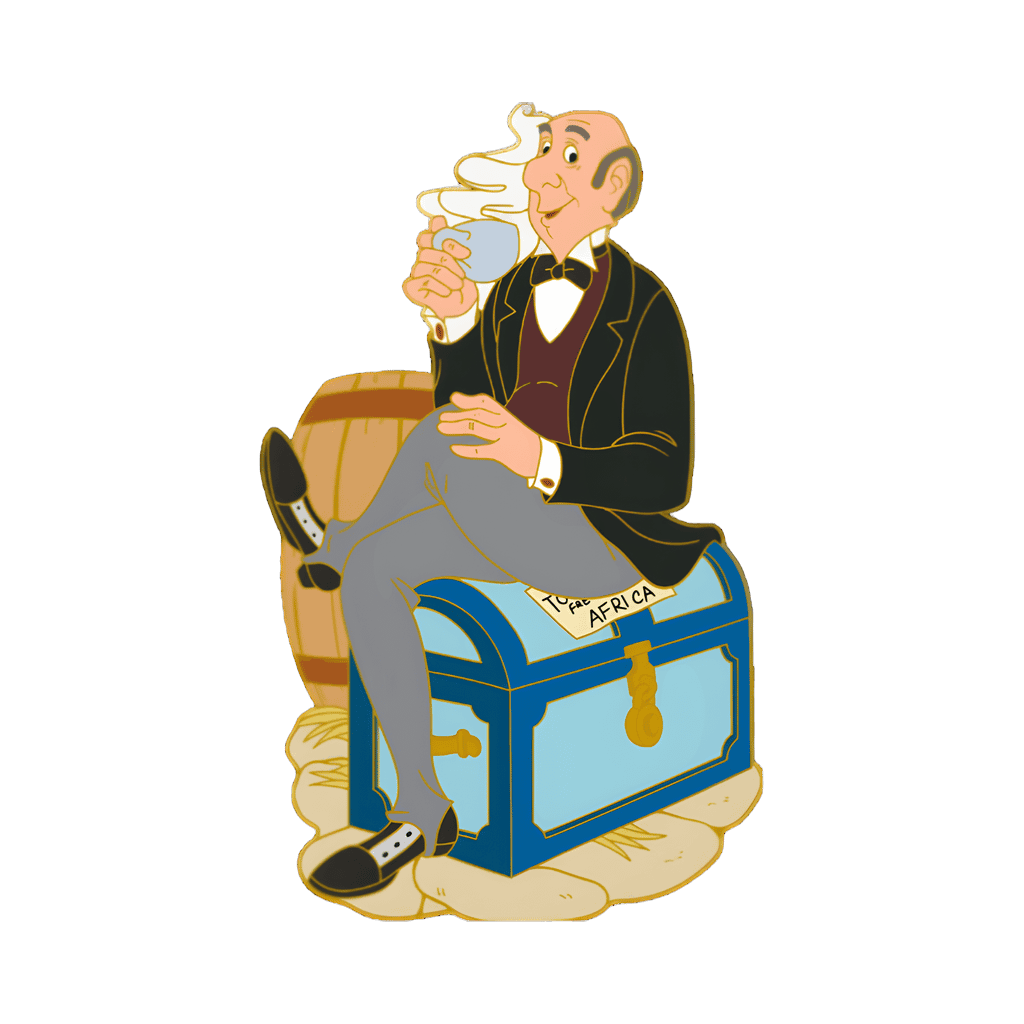 Edgar Disney pin