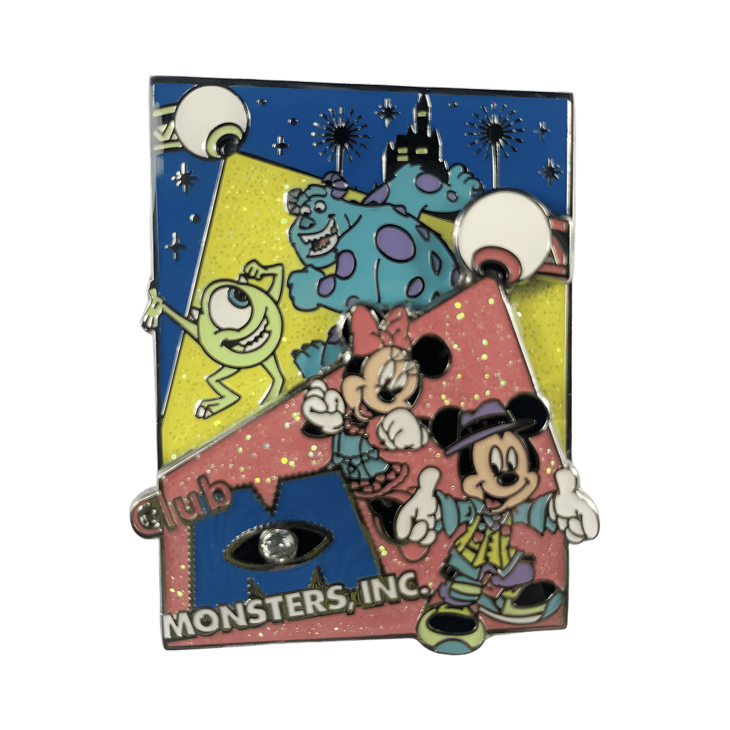 Mickey, Minnie, Mike and Sulley Disney pin