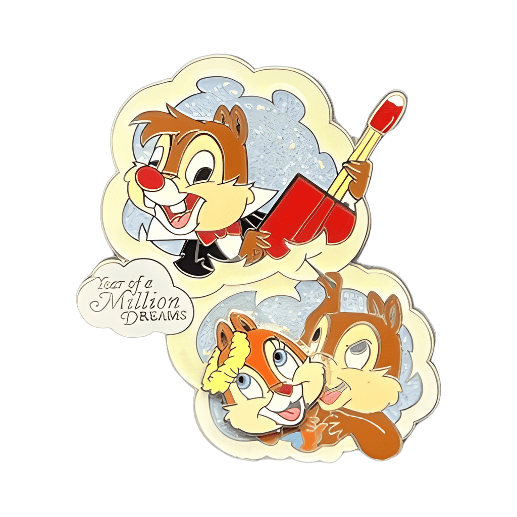 Dale, Chip, and Clarice Disney pin