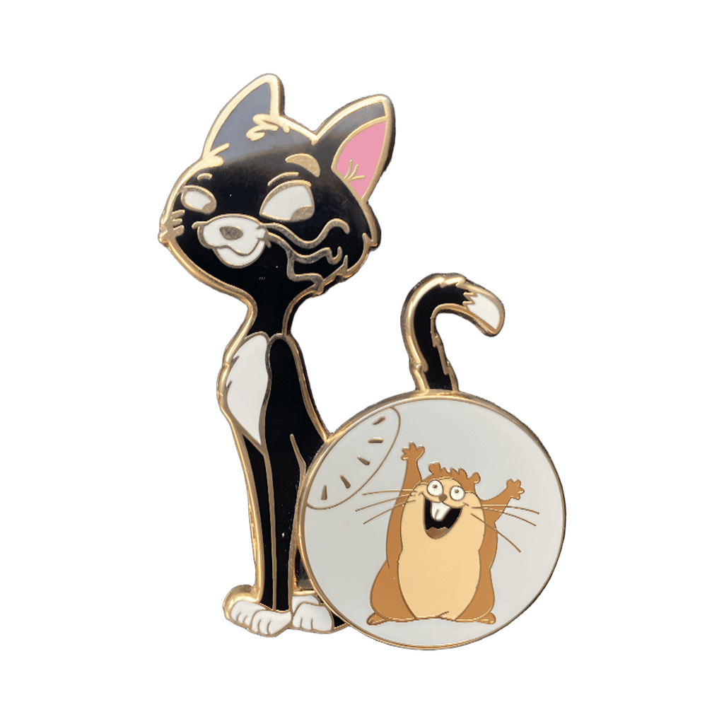 Mittens and Rhino Disney pin