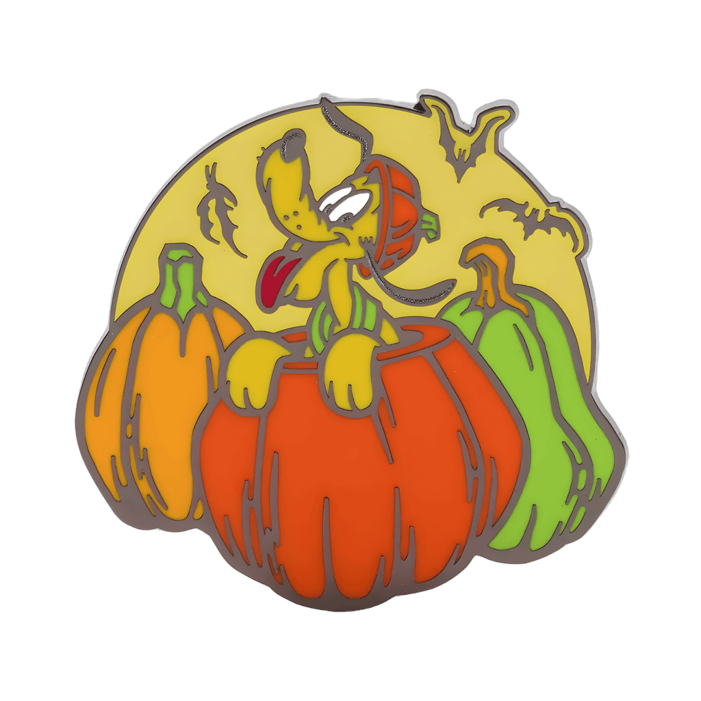 Pluto in Pumpkin Disney pin