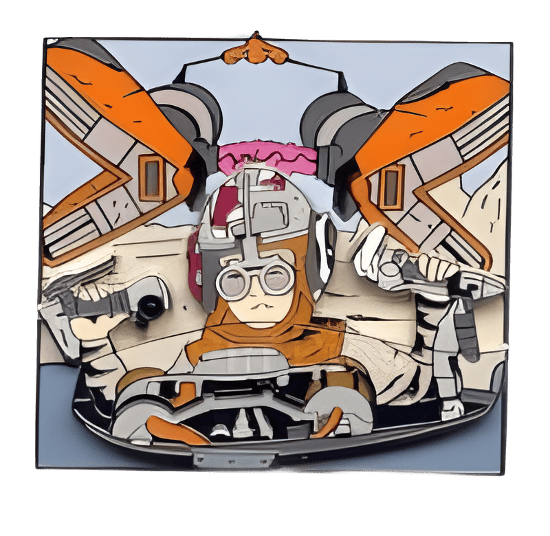Anakin Skywalker Podracer Disney pin