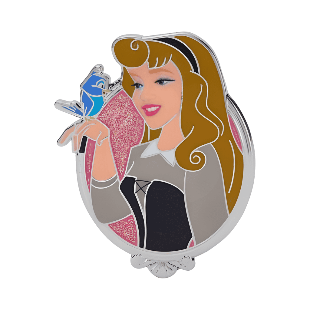 Aurora/Briar Rose and Forest Bird Disney pin