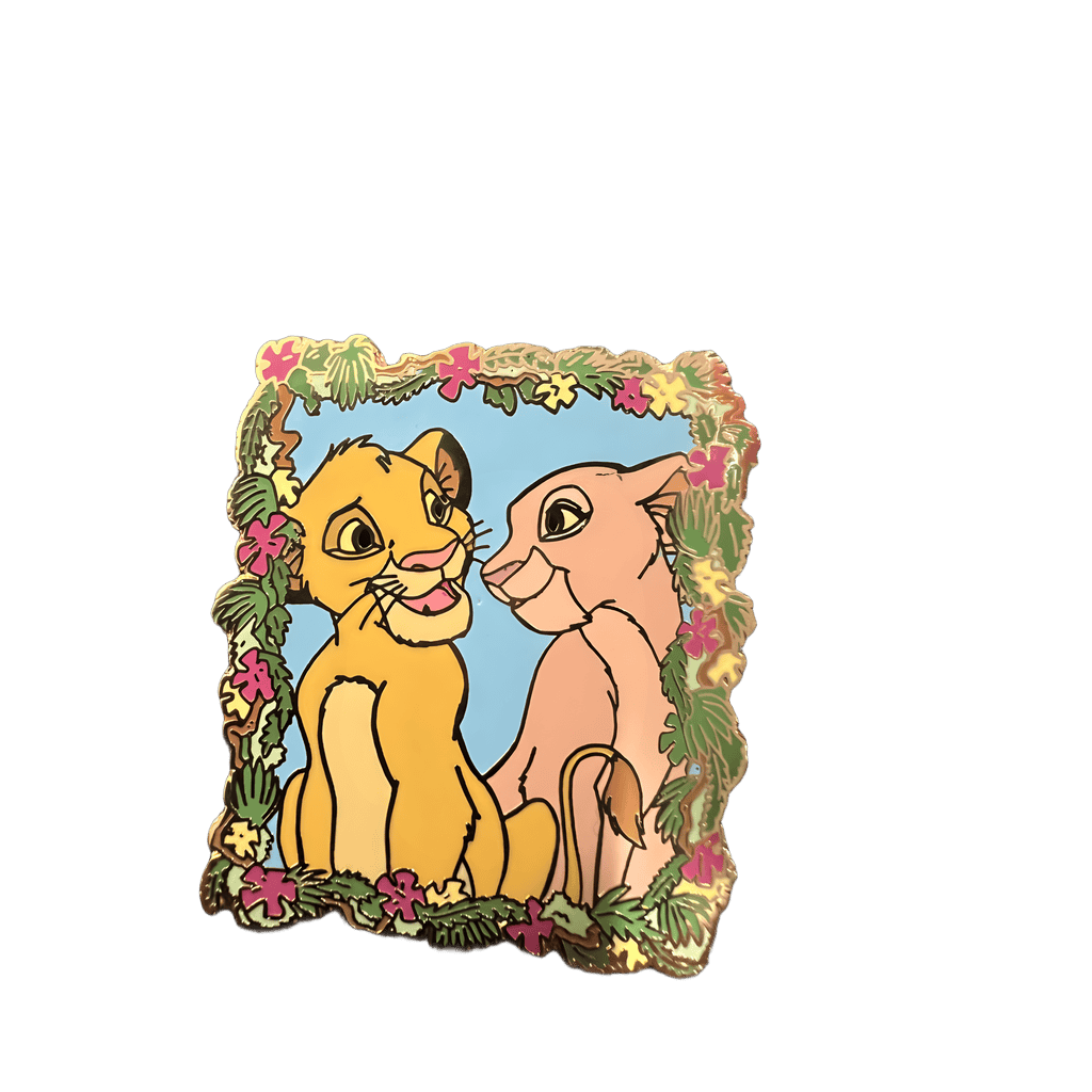 Simba and Nala Disney pin