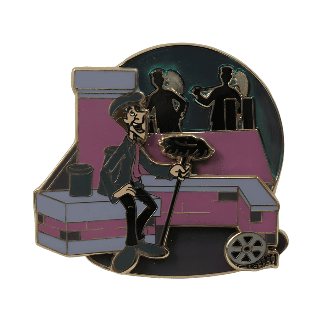 Bert on Rooftop Disney pin