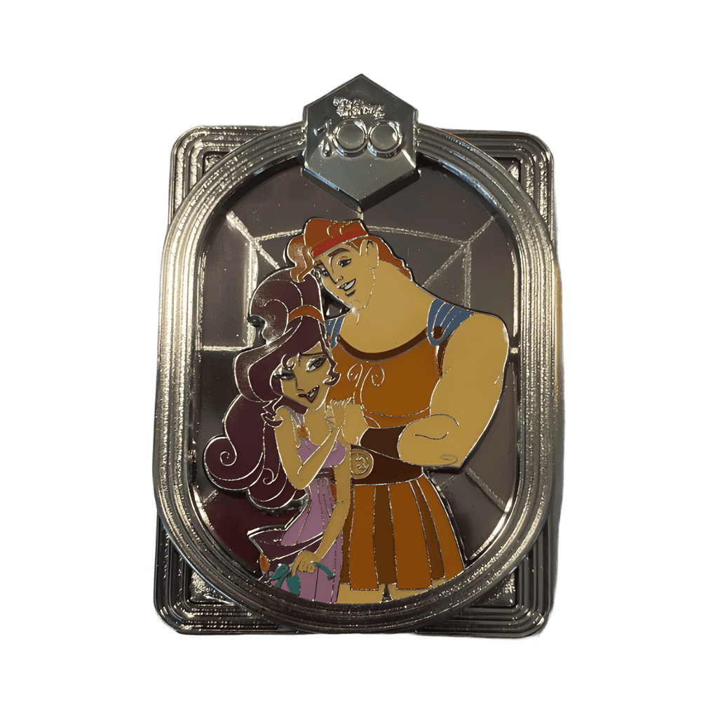 Hercules and Meg Disney pin