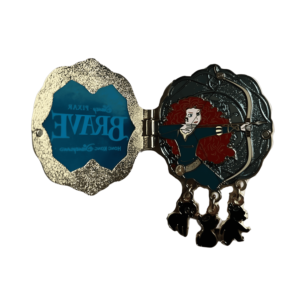 Brave 10th Anniversary Locket Disney pin
