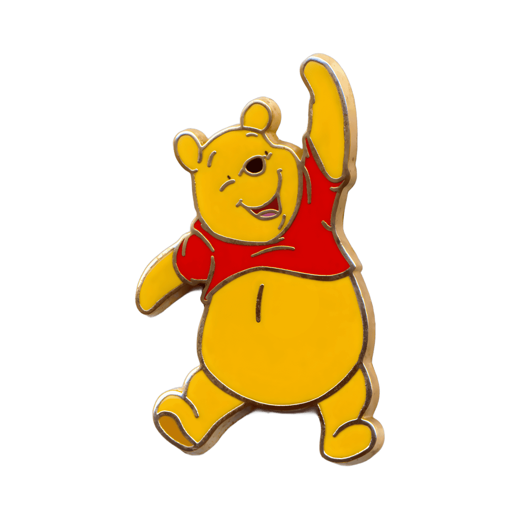 Happy, Jumping Pooh Disney pin