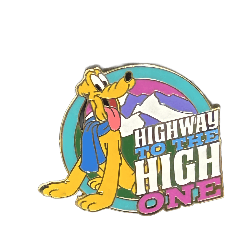 Pluto - Highway to the High One Disney pin