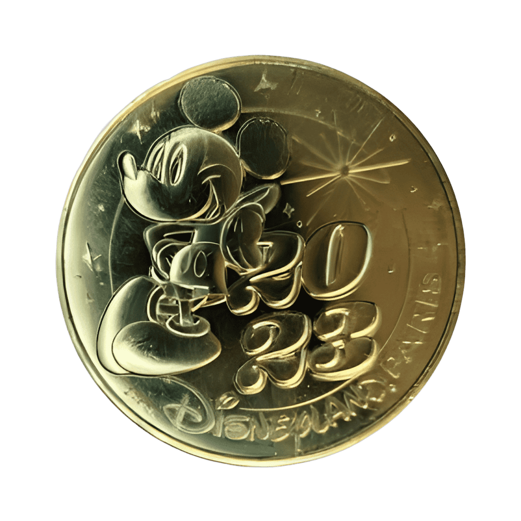 Mickey Dated Medallion Disney pin