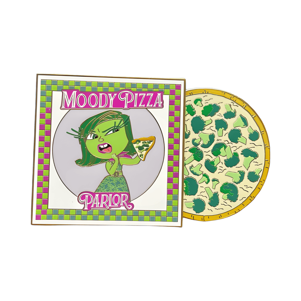 Moody Pizza Parlor - Disgust Disney pin