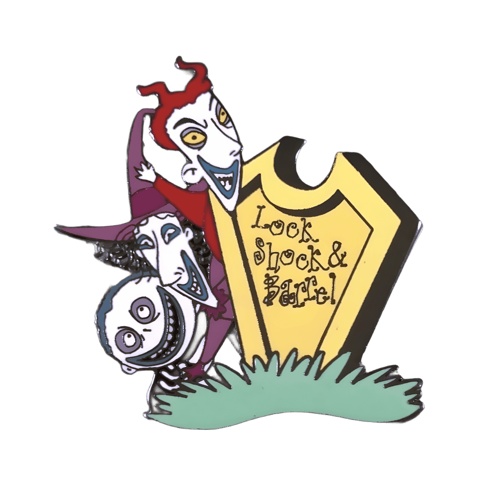 Lock Shock and Barrel Disney pin