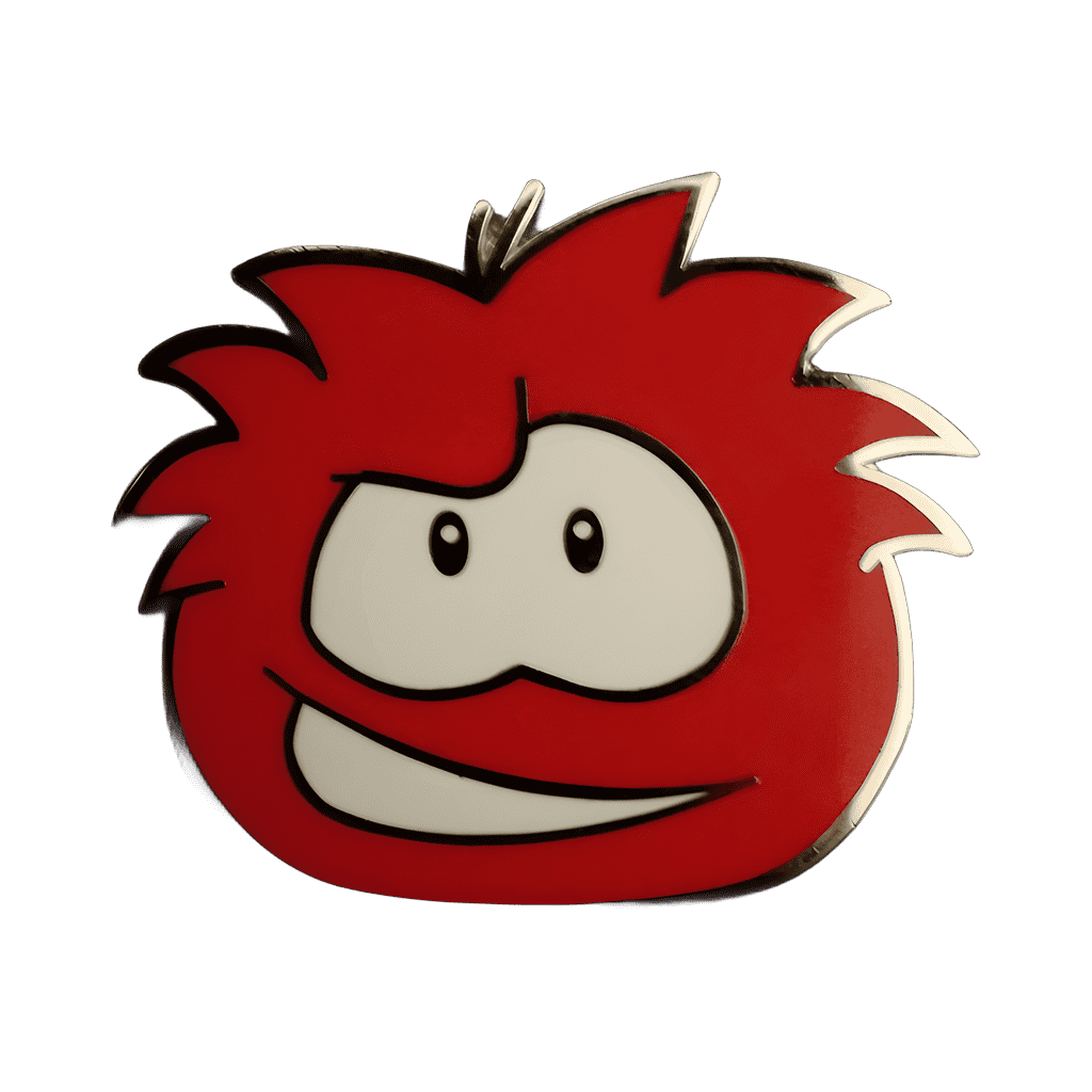 Club Penguin Puffles (Red) Disney pin
