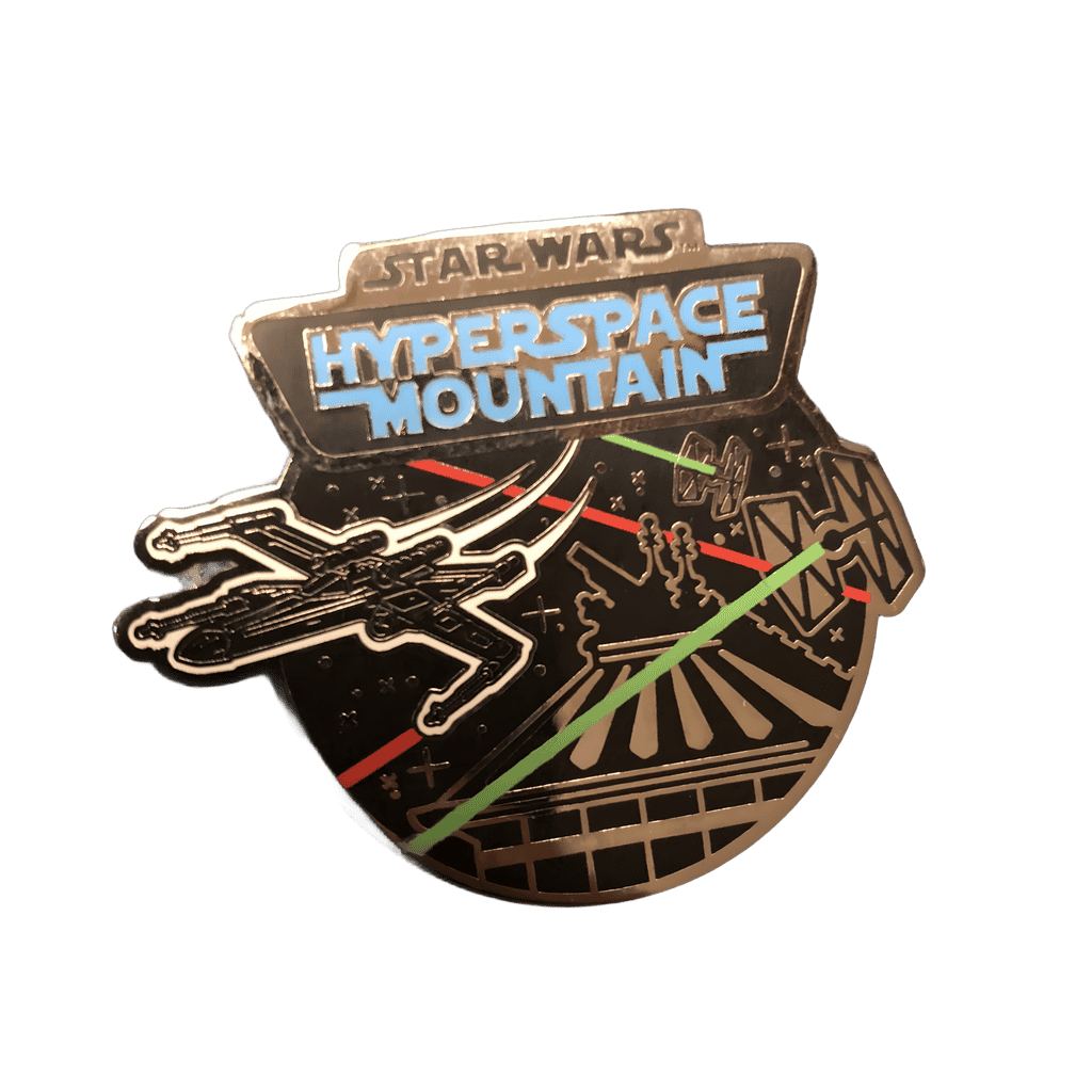 Star Wars Hyperspace Mountain Disney pin