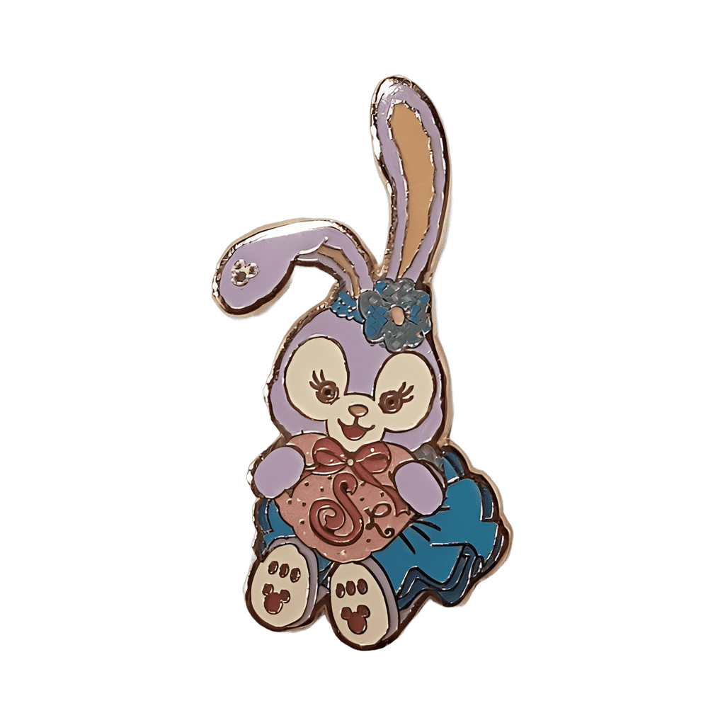Duffy and Friends with Treats Booster Set - Stella Lou with Pink Heart Disney pin