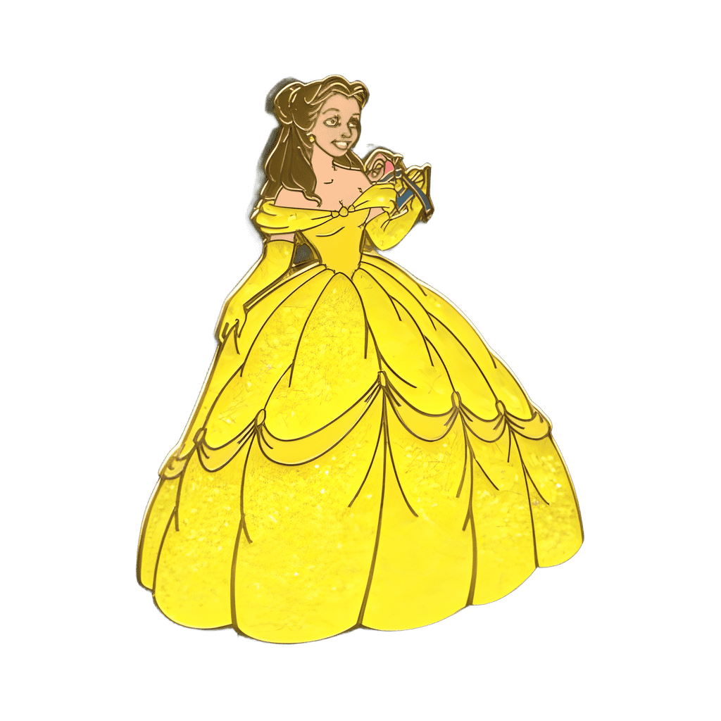 Belle Glitter Paris Pin Disney pin