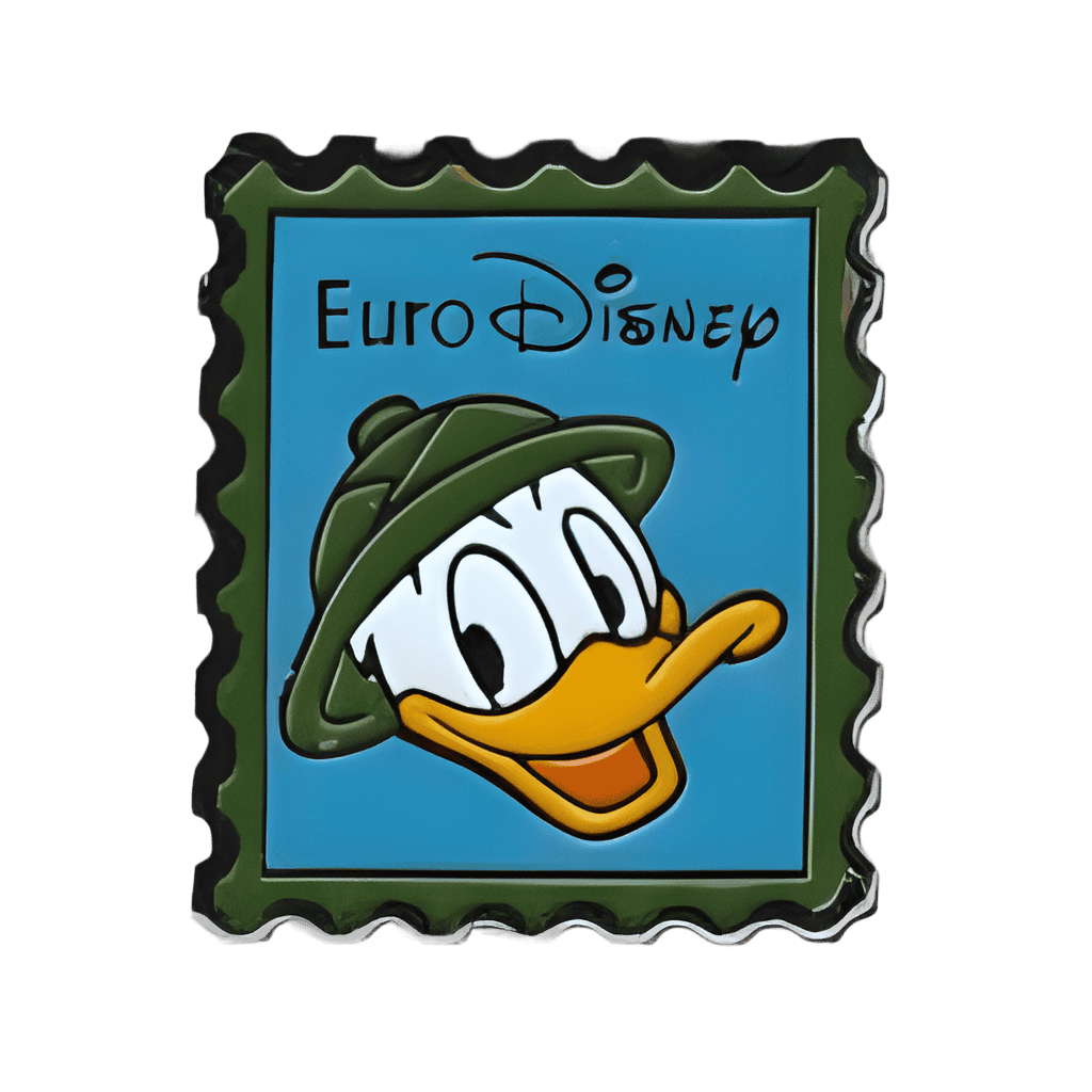 Donald Duck Stamp Disney pin
