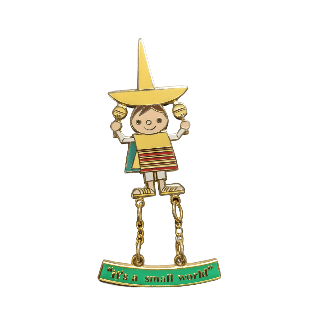 Mexico Child with Maracas Dangle Disney pin