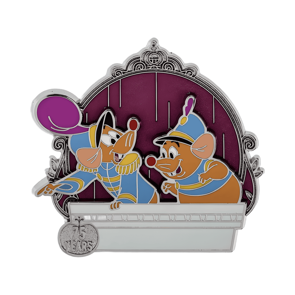 Jaq and Gus Disney pin