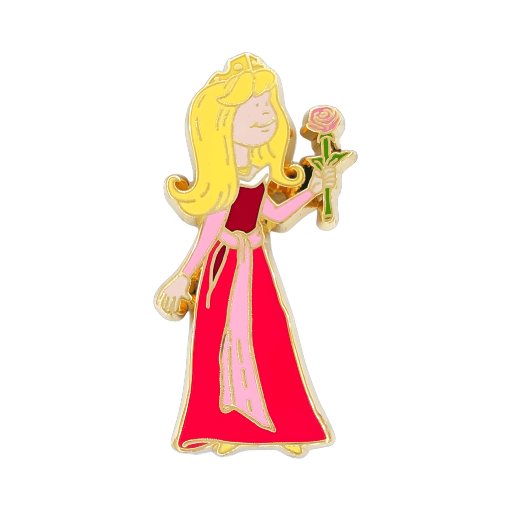 Kids Dressed As Princesses Booster Set - Aurora Disney pin