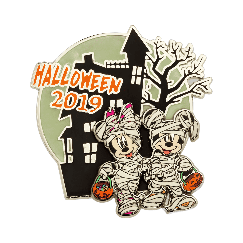 DS - Halloween 2019 - Mickey and Minnie Mouse Disney pin