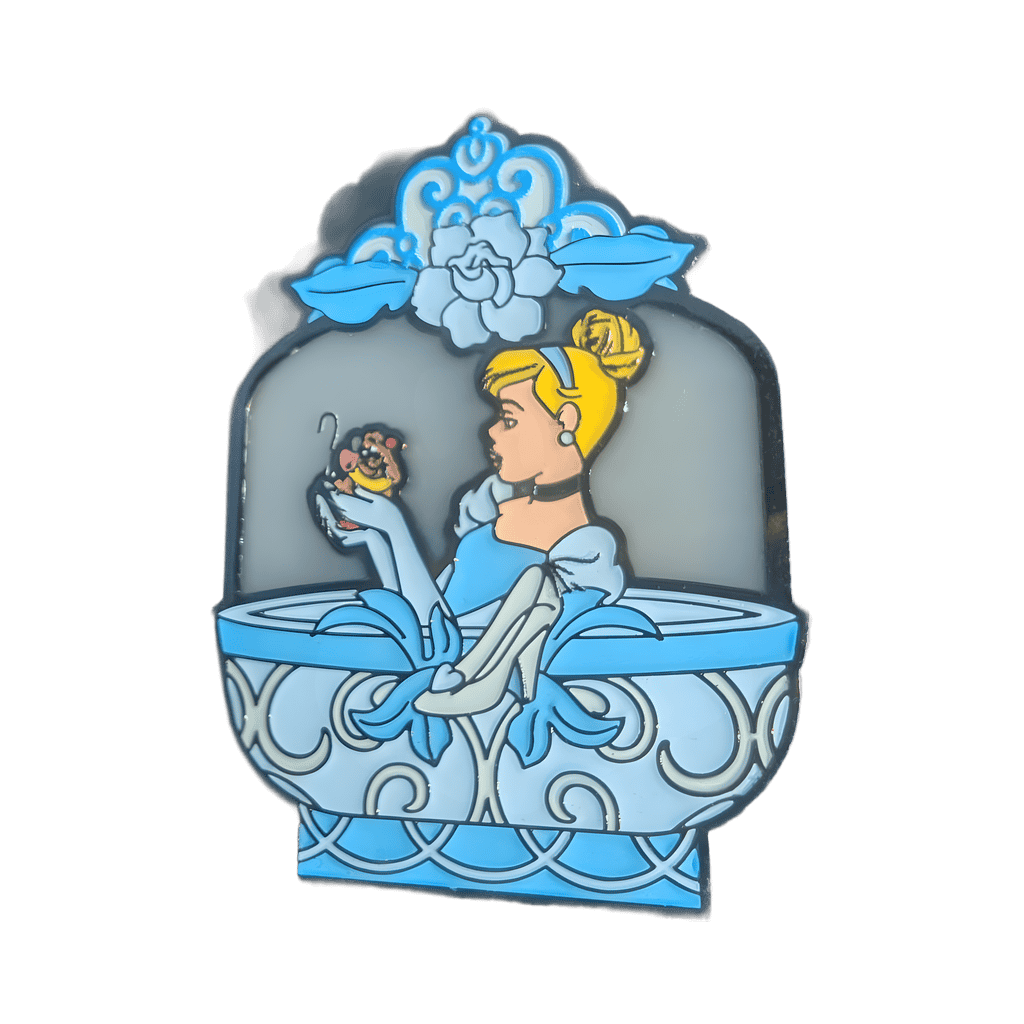 Cinderella and Gus Disney pin