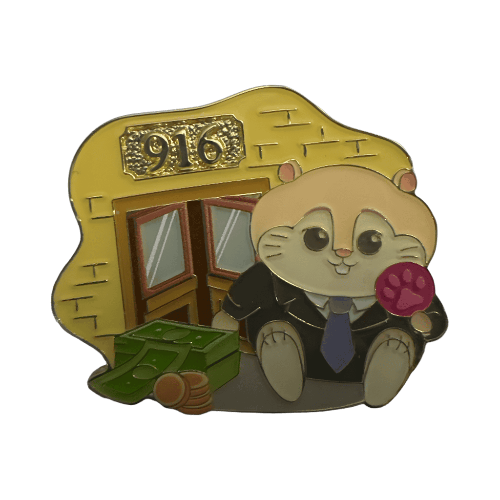 Lemming Brother Disney pin