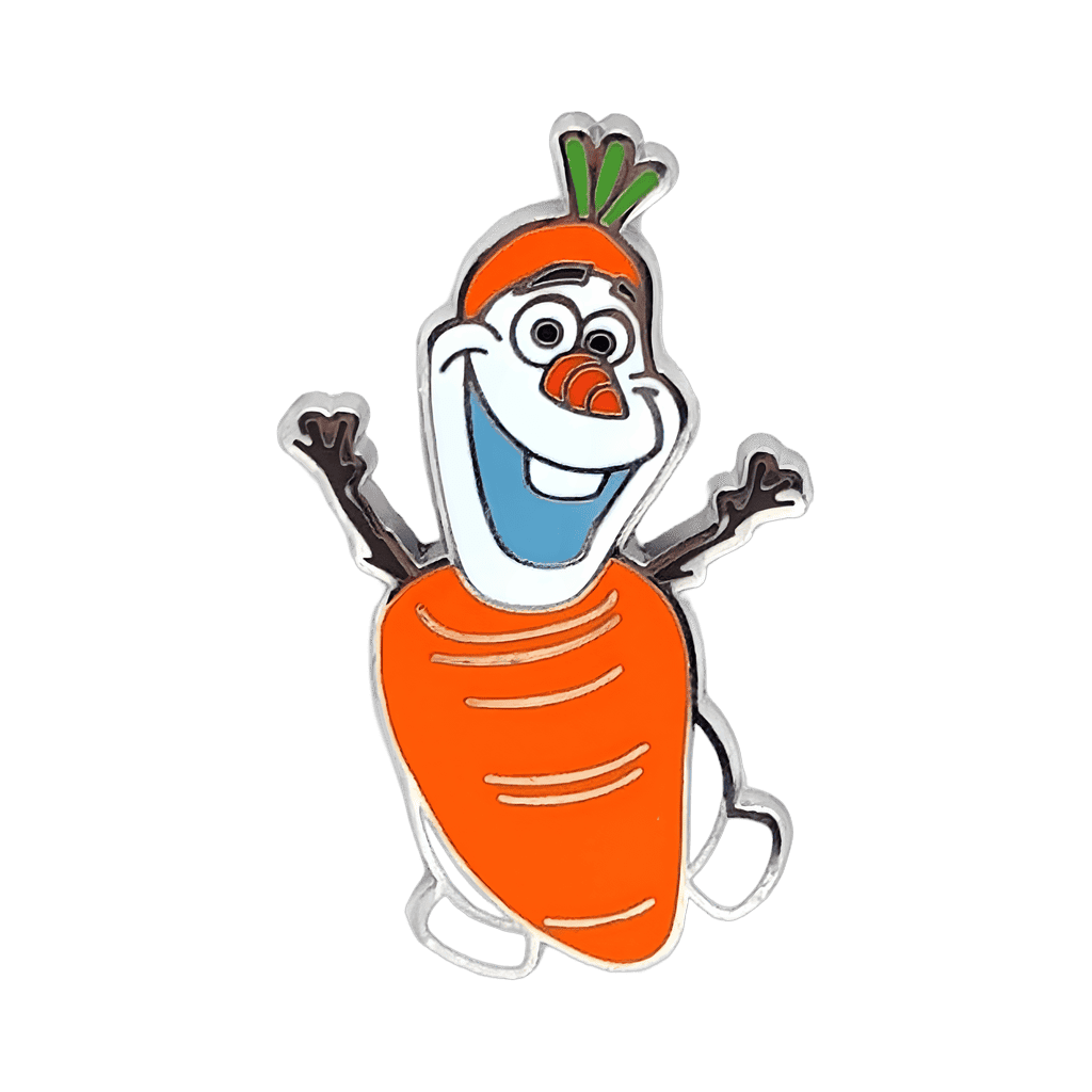 Olaf as Carrot Disney pin