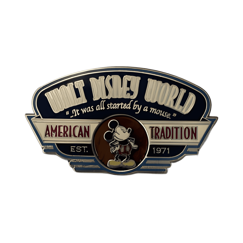 WDW Mickey Mouse American Tradition - Established 1971 Disney pin