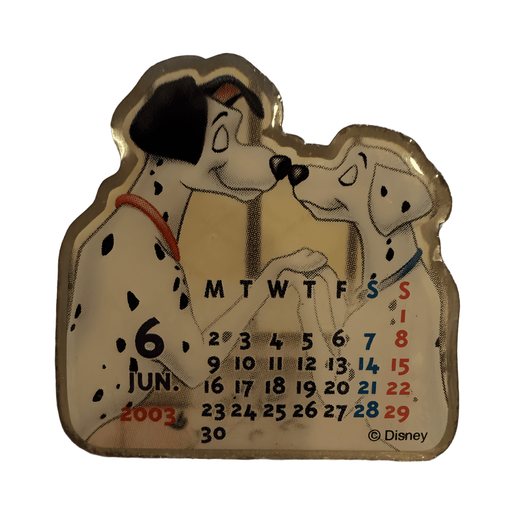 June - Pongo and Perdita Disney pin