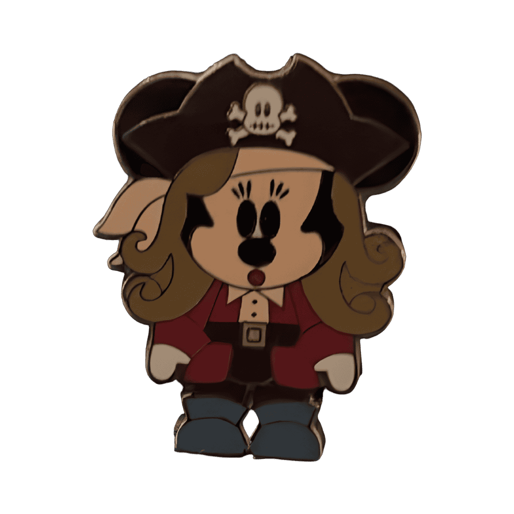 Minnie dressed as Elizabeth Swan Disney pin