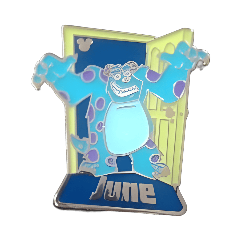 Sulley Doorway - June Disney pin