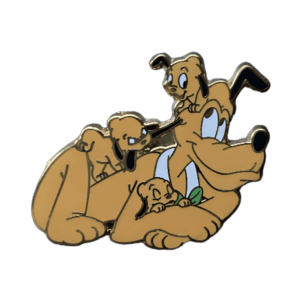 Pluto with Pups Disney pin