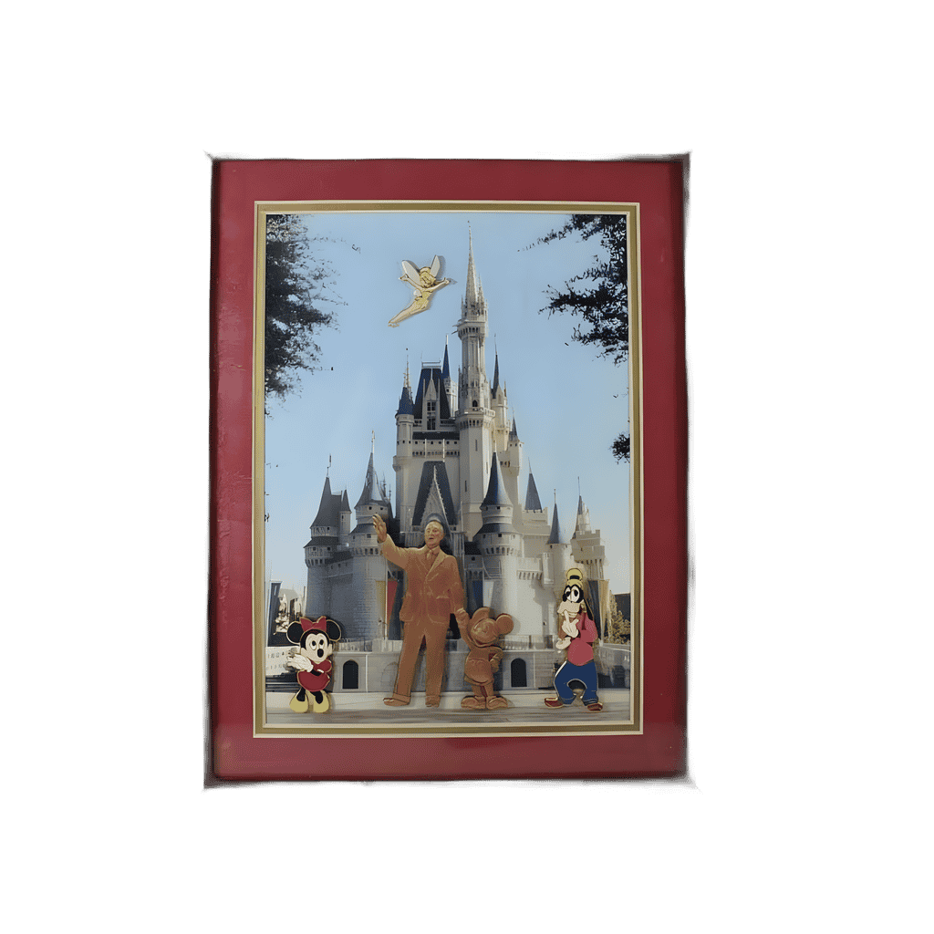 Walt Disney, Mickey, Minnie, Tinker Bell, Goofy Disney pin