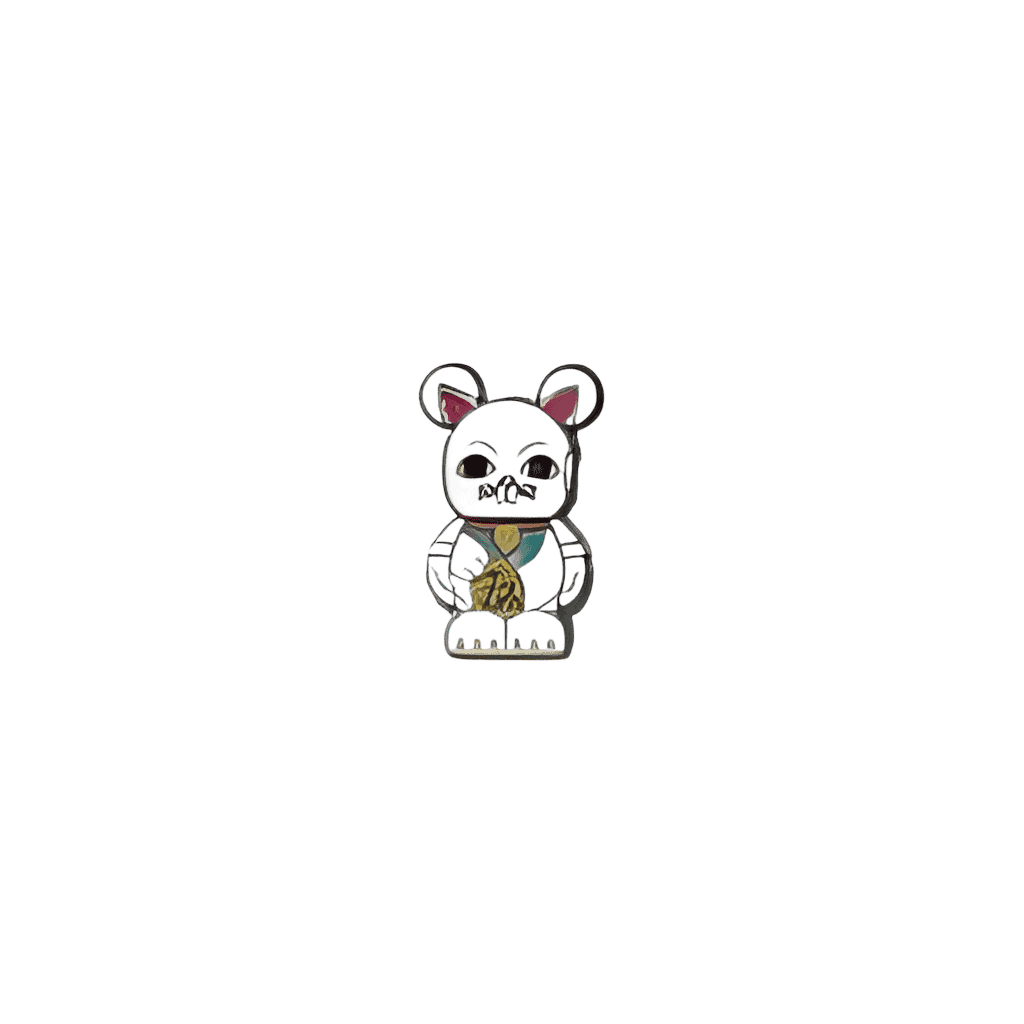 Lucky Cat Disney pin
