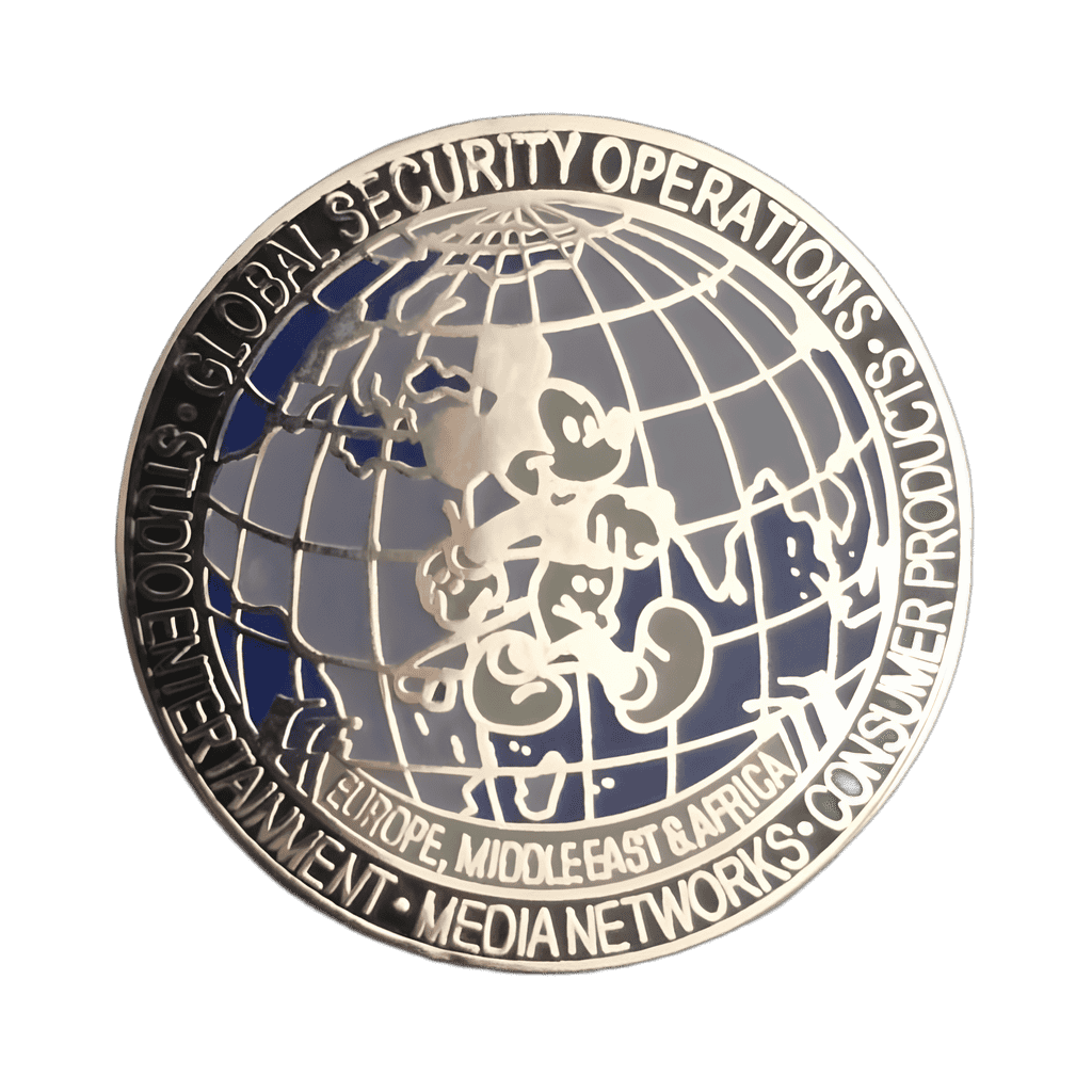 Mickey - EMEA Global Security Operations Globe Disney pin